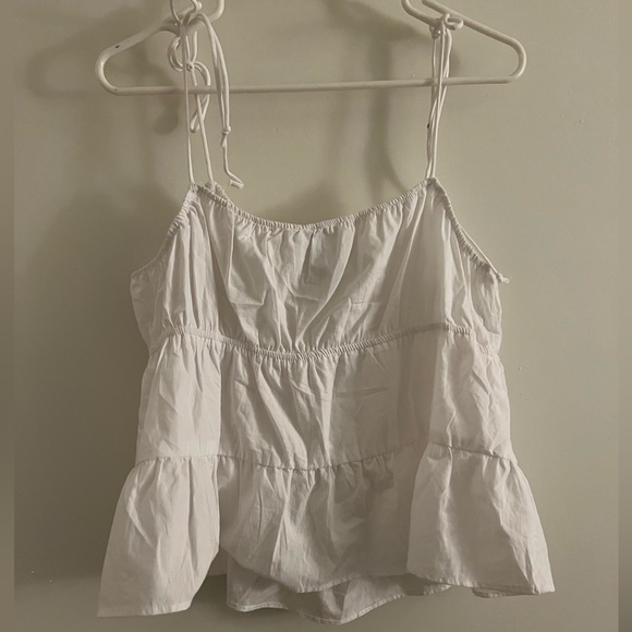 H&M White tank top - Picture 3 of 3